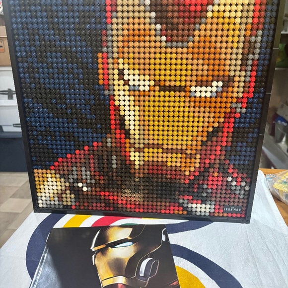LEGO ART Marvel Studios "Iron Man" 31199 Pre-built with instructions - Picture 1 of 2